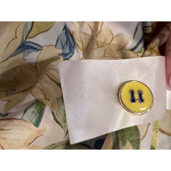 Farm Rio Women's Multicolor Sicily Scarf Print Cotton Maxi Dress Size Small NWOT - Picture 15 of 15